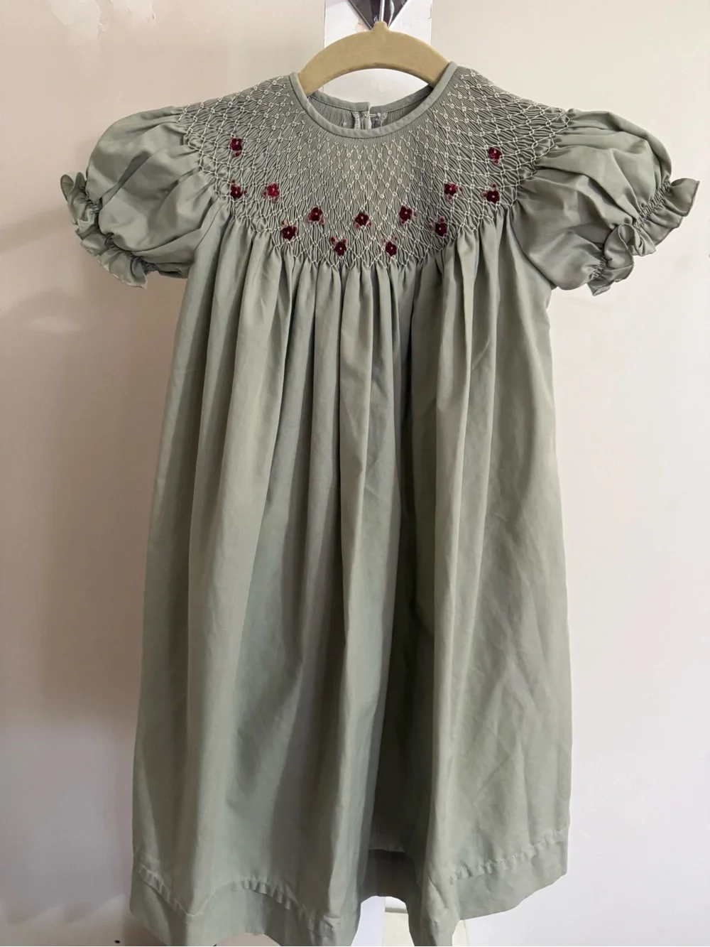 Willbeth Smocked Bishop Dress